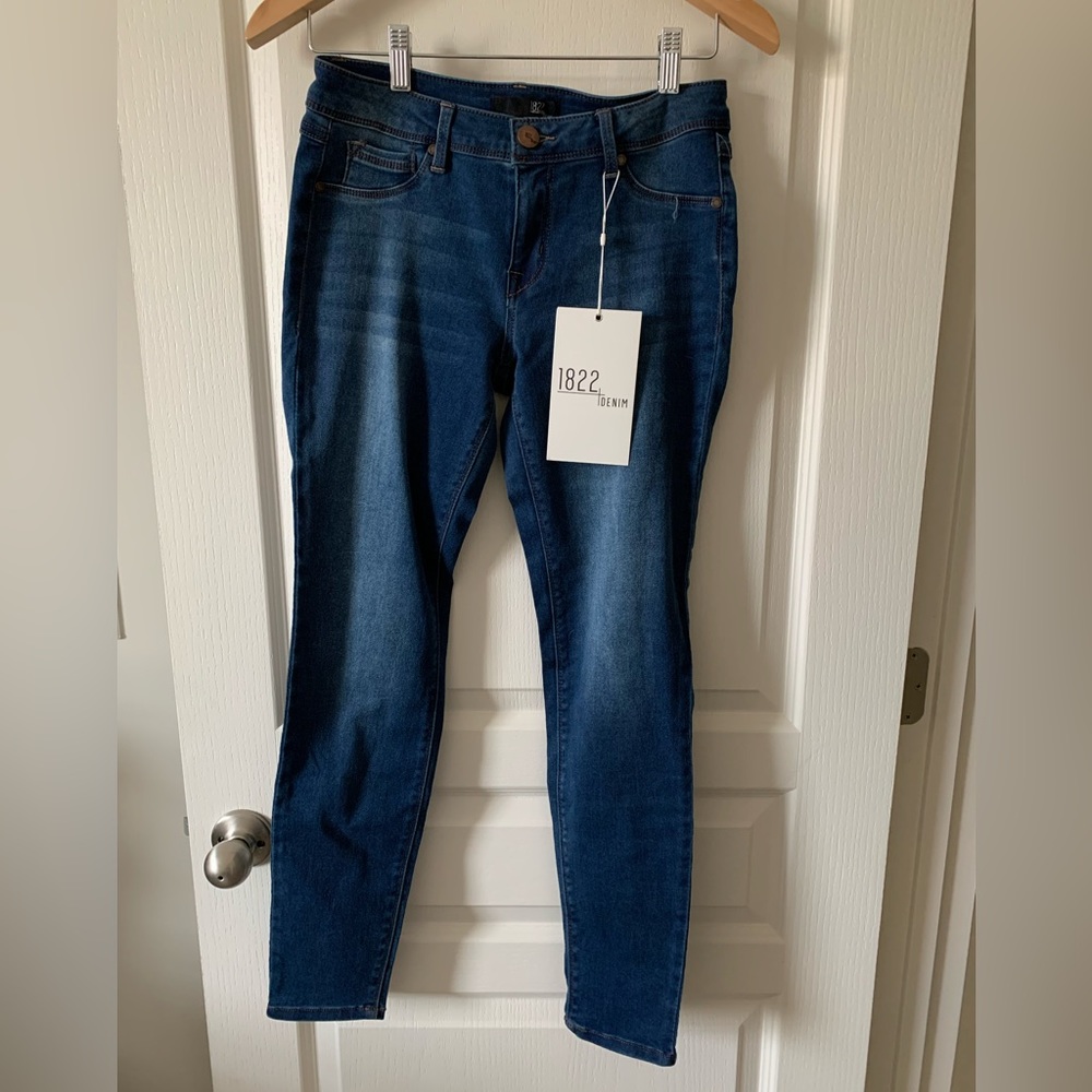 1822 Brand Butter Ankle Skinny Denim Jeans